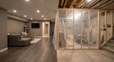 The Phased Basement: Finishing 400 Square Feet Now, 400 Later — What to Do First