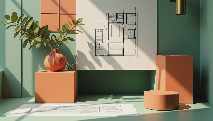 Visual context for house plans with basement