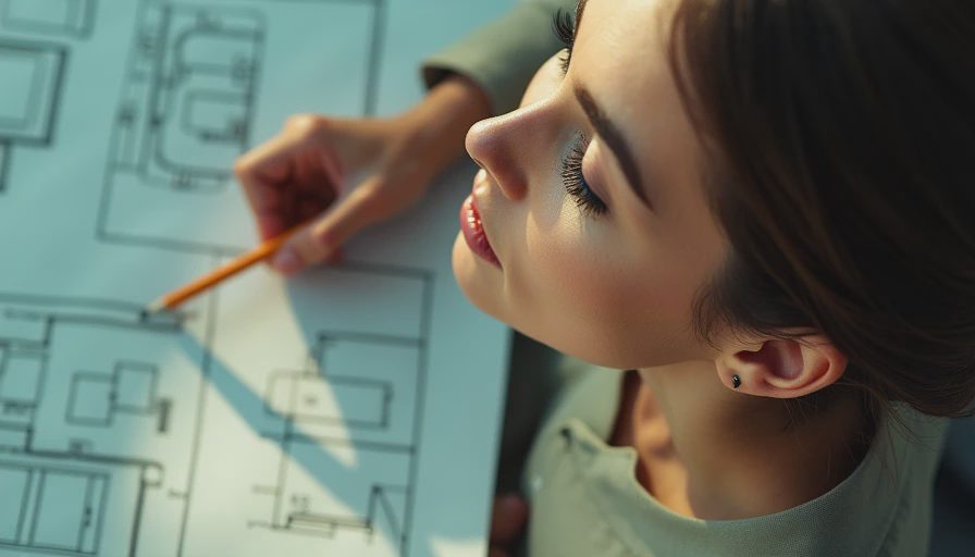 Visual context for house drawings