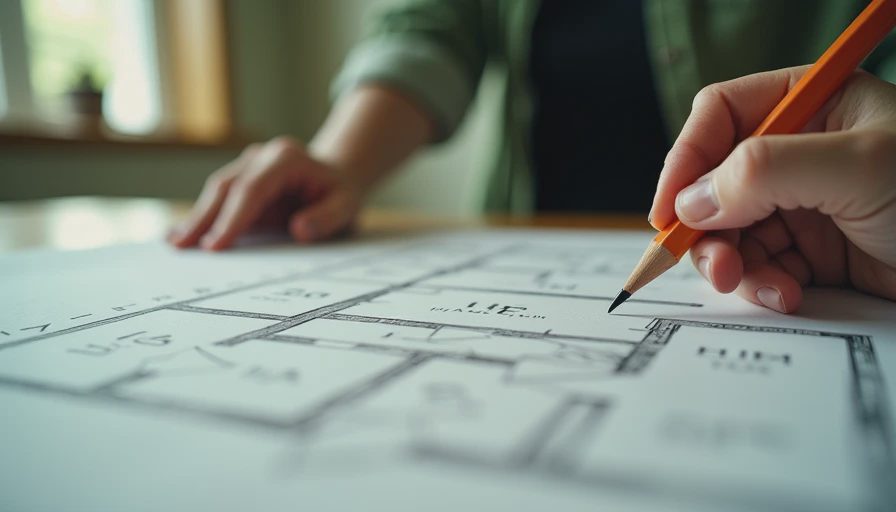 Illustration for house floor plan
