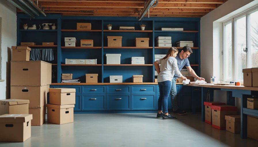 Storage and Storage: A Basement Plan That Makes Room for Both