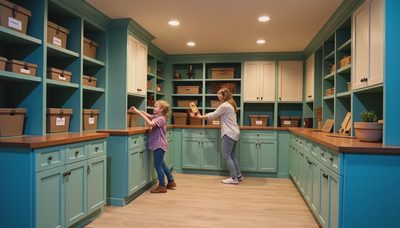 Storage Solutions for a Basement That Feels Finished, Not Cluttered