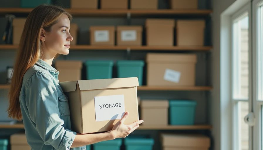 Visual context for home storage