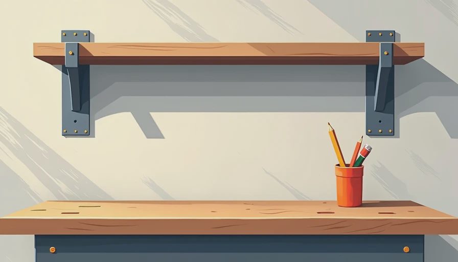 Illustration for diy shelves