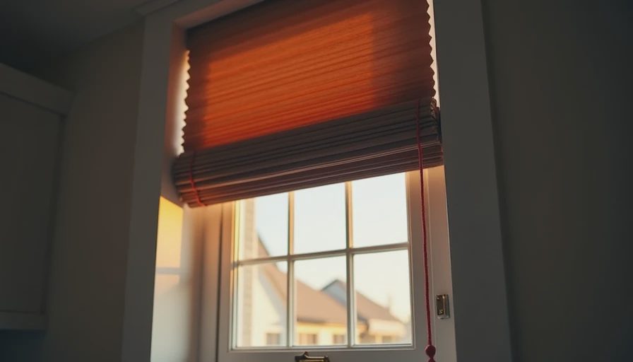 Visual context for window coverings for basement windows