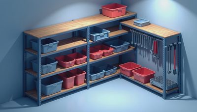 Garage shelf design: Build a Better Basement Storage Wall