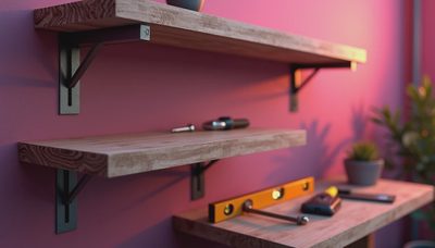 DIY wall shelves for a Better Basement: Plan, Build, and Install Them Safely