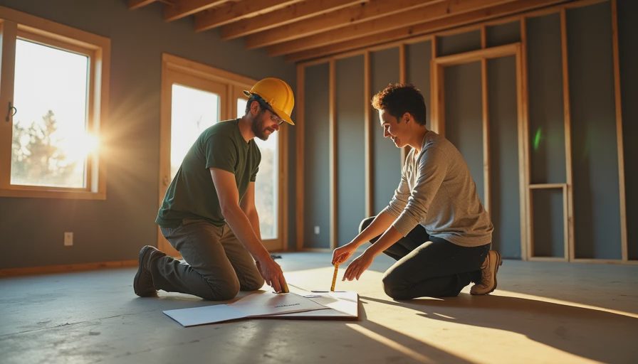 Visual context for basement remodel price