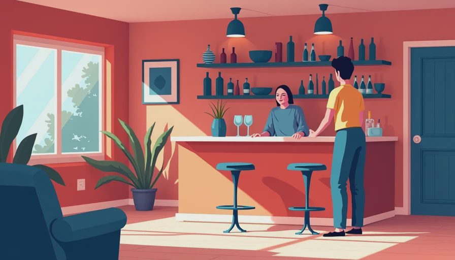 Visual context for homemade bar ideas